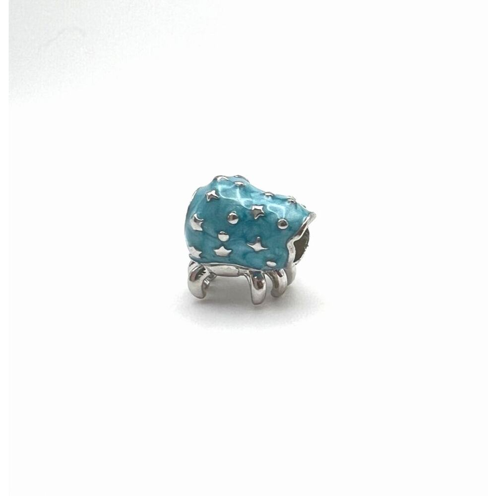 NEW Blue Hermit Crab Charm for European Bracelet - Picture 3 of 6